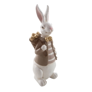 Figurka wielkanocna 9x9x24 zajączek  