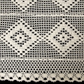 Bieżnik Serweta 85x85 Oliwia Niciany beżowy kwadrat