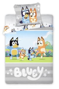 Pościel bawełniana 140x200 Bluey Piesek HIT  
