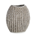 Wazon Dekoracyjny MOLI 18 x 12 x 20 cm srebrny