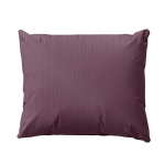 Poszewka 70x80 Adamaszek Pure paski z satyny bawełnianej Róż antyczny