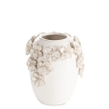 Wazon Dekoracyjny DANA 18 x 18 x 20 cm kremowy