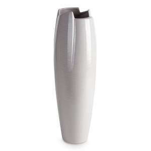 Wazon Dekoracyjny HALI 18 x 58cm srebrny