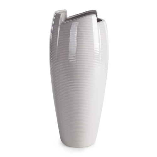Wazon Dekoracyjny HALI 17 x 39cm popielaty 
