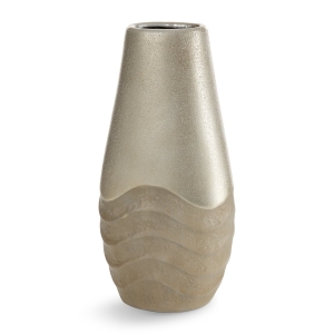Wazon Dekoracyjny SANI 13 x 7 x 26cm beżowy 