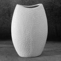 Wazon Dekoracyjny RISO 18 x 9 x 26cm biały    