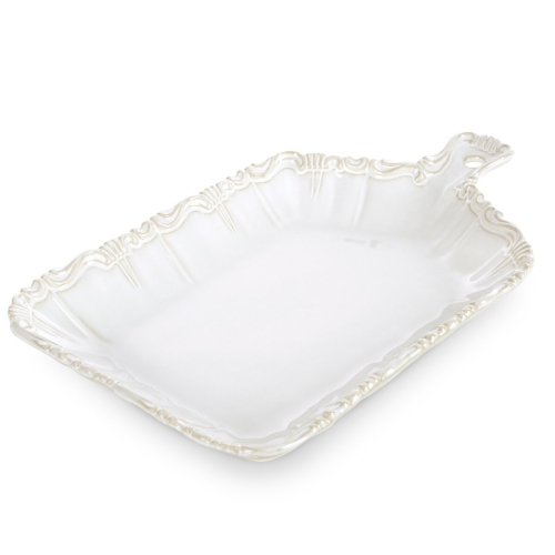 Patera Dekoracyjna ARLETA 32 x 20 x 4 cm kremowy