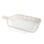 Patera Dekoracyjna ARLETA 26 x 14 x 3 cm kremowy