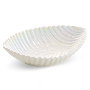 Misa Dekoracyjna NELA 28 x 22 x 8 cm perłowy