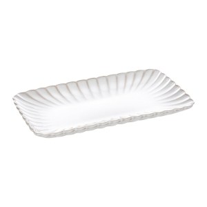 Patera Dekoracyjna AVRIL 26 x 15 x 3 cm kremowy    