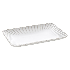 Patera Dekoracyjna AVRIL 32 x 20 x 3 cm kremowy    