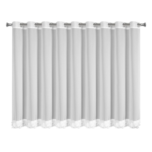 Firana gotowa na przelotki Luisa 400x160 biała  
