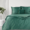 Pościel Bawełniana 160x200 Harmony Gładka Premium zielony