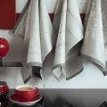 Zestaw 3szt ścierek kuchennych 50x70 Providence Zwoltex szary bawełna  