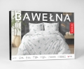 Pościel Bawełniana 160x200cm Kwiaty kolorowe na jasnym tle  