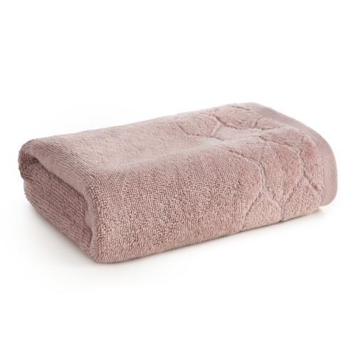 Ręcznik 50x90 Lumia pudrowy Premium bawełna 510g