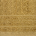 Ręcznik 50x90 Nadine musztardowy Premium bawełna 500g  
