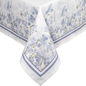 Obrus 140x180 Summer wiosenny kwiatowy błękitny 