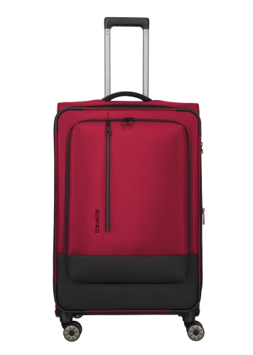 Walizka Duża77cm L TRAVELITE Crosslite Bordowa