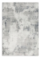 Dywan 140x190 Anemon przecierany srebrny nowoczesny