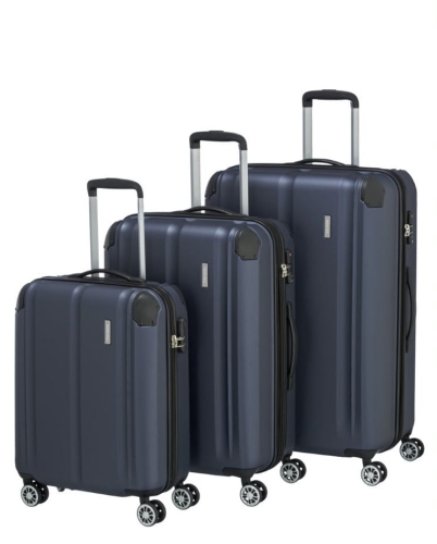 Zestaw walizek City Granat  L/M/S Travelite 