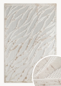 Dywan 160x230 Venus geometryczny kremowy/jasnobeżowy nowoczesny