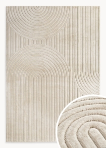 Dywan 160x230 Venus Boho geometryczny beżowy nowoczesny  