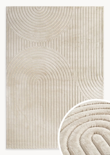 Dywan 160x230 Venus Boho geometryczny beżowy nowoczesny  