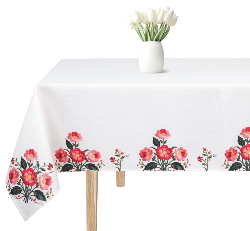 Bieżnik Serweta 130x160 Flower Kwiatowy prostokąt   