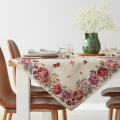Bieżnik 100x100 Gobelinowy Kwiaty