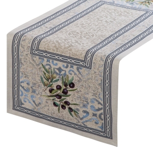 Bieżnik 40x100 Gobelinowy Oliwki