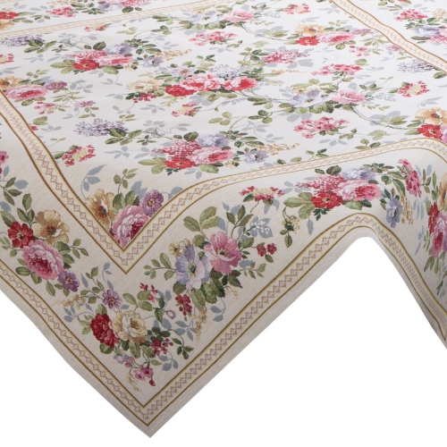Bieżnik 100x100 Gobelinowy Kwiaty