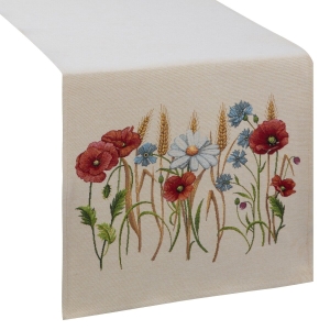 Bieżnik 45x140 Gobelinowy Kwiaty  