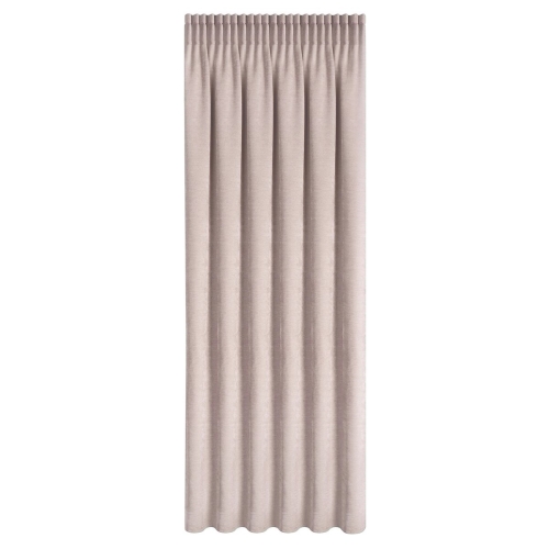 Zasłona gotowa na taśmie NILO 140x270 Róż Puder