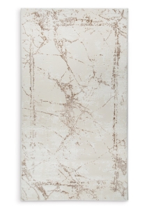 Dywan 140x190 Asia przecierany beżowy/jasnoszary nowoczesny  