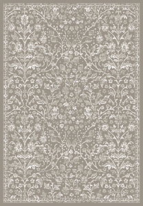 Dywan 140x190 Elora Ornament beżowy / biały designerski   