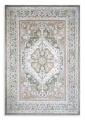 Dywan 120x170 Elora Ornament oliwkowy / beżowy designerski 