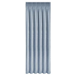 Zasłona gotowa na taśmie NILO 140x270 Niebieski