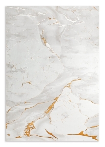 Dywan 120x170 Safir 3 Marmurek Nowoczesny jasnoszary / złoty