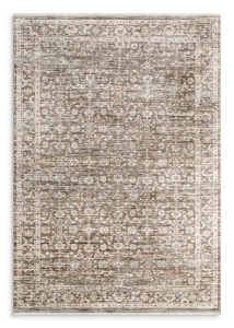 Dywan 60x100 Montreal Ornament Nowoczesny beżowy / oliwkowy