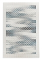 Dywan 200x290 Crystal 7 Abstrakcyjny Nowoczesny biały / niebieski