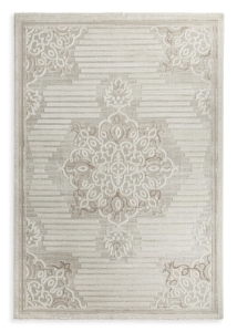 Dywan 120x170 Crystal 6 Ornament Nowoczesny beżowy / kremowy