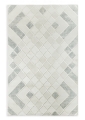 Dywan 120x170 Crystal 5 Abstrakcyjny Nowoczesny kremowy / niebieski   