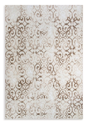 Dywan 60x100 Milan 2 Ornament Nowoczesny kremowy / beżowy
