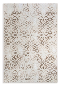 Dywan 120x170 Milan 2 Ornament Nowoczesny kremowy / beżowy