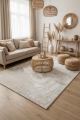Dywan 160x230 Milan 3 Przecierany Nowoczesny kremowy / biały 