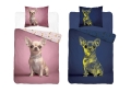 Pościel Świecąca w ciemności 140x200 Piesek Chihuahua Princess