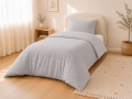 Pościel Niemowlęca Muślinowa 90x120 Szara Grey BAWEŁNA Premium 