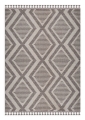 Dywan 80x200 Linea 4 Boho Brązowy, Jasnobeżowy   