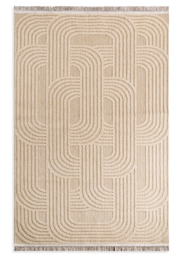 Dywan 80x150 Linea 2 Boho beżowy  